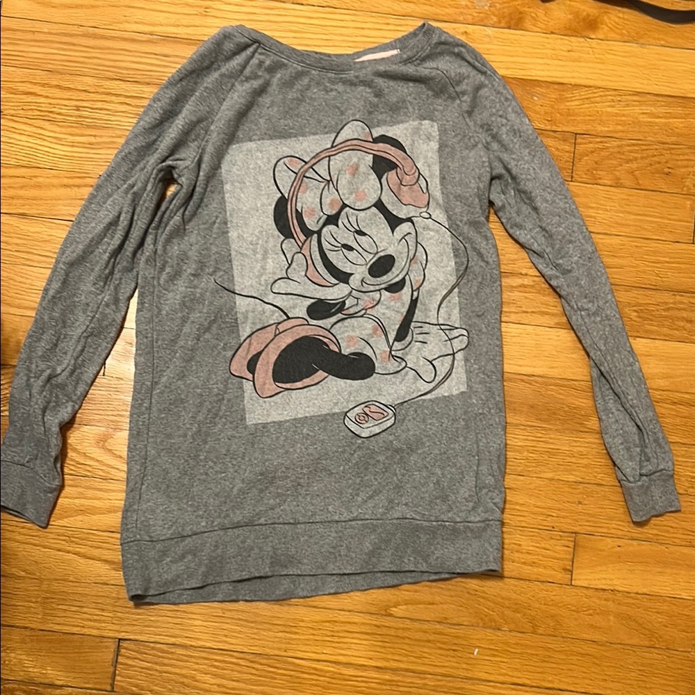 H&M Gray Disney Sweatshirt